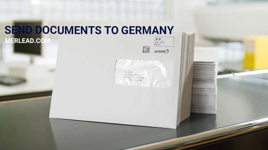 ارسال مدارک به آلمان