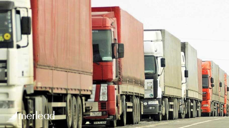 چه کامیون های برای ارسال بار به قزاقستان حق ورود به سرخس را دارند؟
